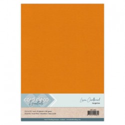 Card deco A4 - Tangerine