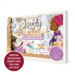 Lovely Ladies Decoupage Book